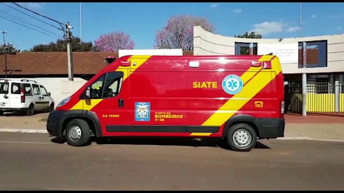 Criança sofre fratura no punho ao sofrer queda no Colégio Estadual do Jardim Veneza