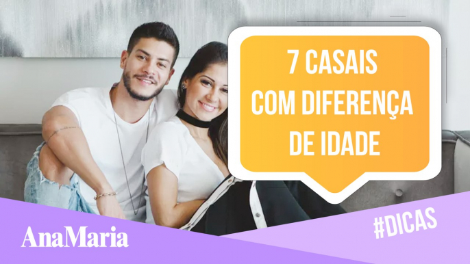 CASAIS FAMOSOS COM DIFERENÇA DE IDADE