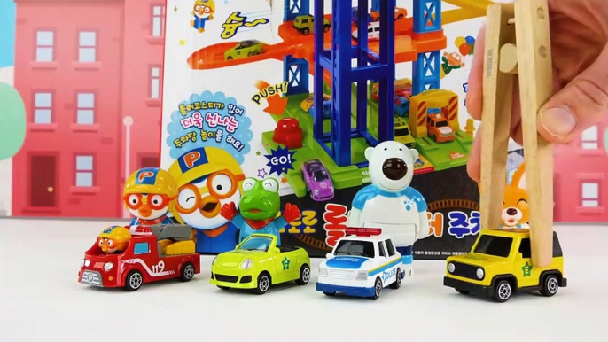 ¡Enseñe a los niños palabras en español e inglés con Painting Pororo Toy Car Fun!