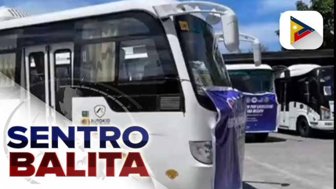 7 bagong modern PUVs, inilunsad ng LTFRB sa Davao del sur