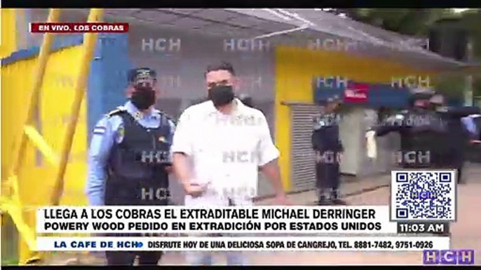 Llega a "Los Cobras" el solicitado en extradición Michael Derringer alias "El Caracol"