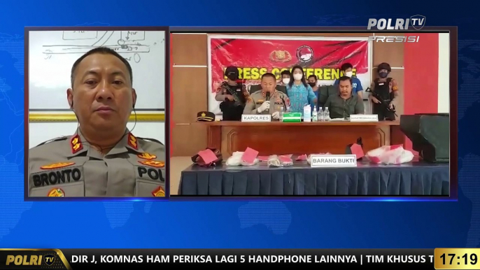 Live Dialog Bersama Kapolres Lamandau AKBP Brunto Budiyono Terkait Pengungkapan Kasus Peredaran Narkoba Jaringan Malaysia