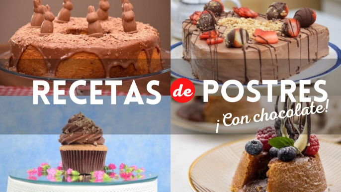 ¿Antojo de algo dulce? Checa 5 fáciles postres con chocolate