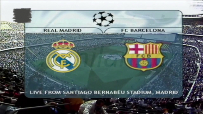 Real Madrid 1-1 Barcelona [HD] 01.05.2002 - 2001-2002 UEFA Champions League Semi Final 2nd Leg