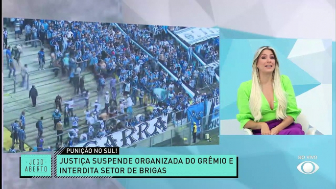 Renata Fan condena briga entre torcidas organizadas do Grêmio: "não tem justificativa"