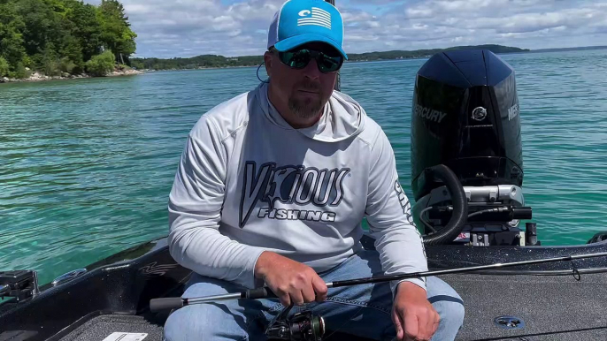 Smallmouth Bass Fishing Techniques on Lake Michigan's Grand Traverse Bay