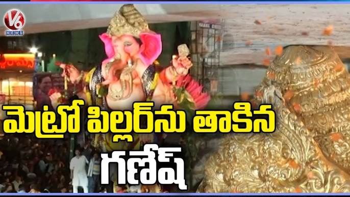 MJ Market Ganesh Idols Immersion Updates _ Ganesh Immersion 2022 _ V6 News (1)