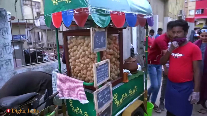 Very Fresh Bengali Style Tasty Fuchka   Indian Street Food