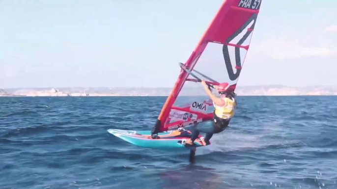 Interview d’Hélène Noesmoen, Championne du monde IQFoil / Fédération Française de Voile 2022