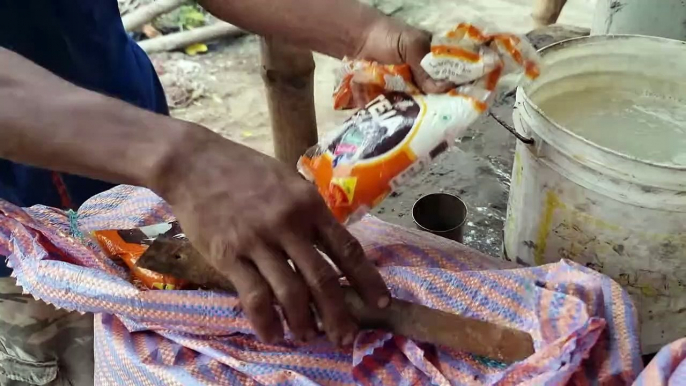 Amazing Puffed Rice Making Process of Bengal   Unseen Muri Making Process   Indian Street Food