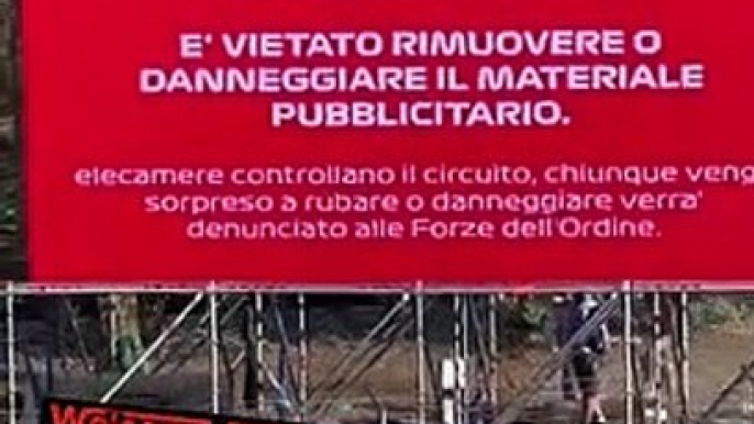 Formula 1 | Monza, rubati i cartelloni Fly Emirates