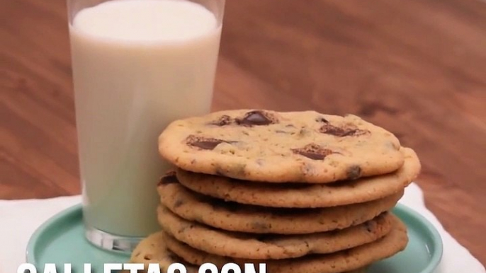 Receta de Galletas con chispas de chocolate caseras, ¡fáciles! - Cocina Vital