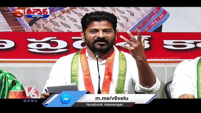 PCC Chief Revanth Reddy About Telangana Thalli New Statue | V6 Teenmaar