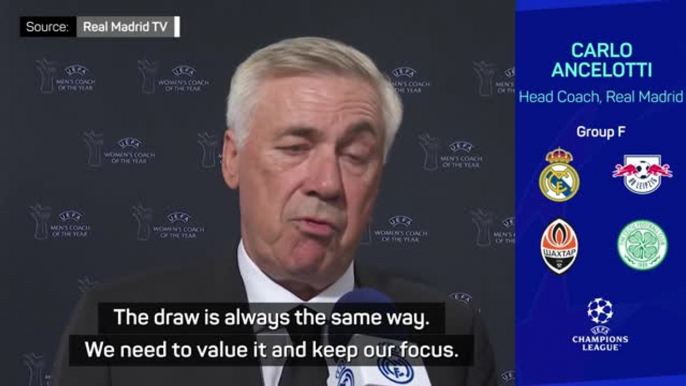 Ancelotti & Benzema not underestimating Champions League group