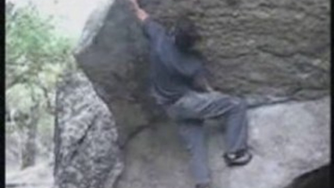 Boulder climbing escalade sur blocs