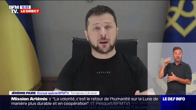 Volodymyr Zelensky, devant le Medef, demande de l'aide pour "reconstruire l'Ukraine après les hostilités"