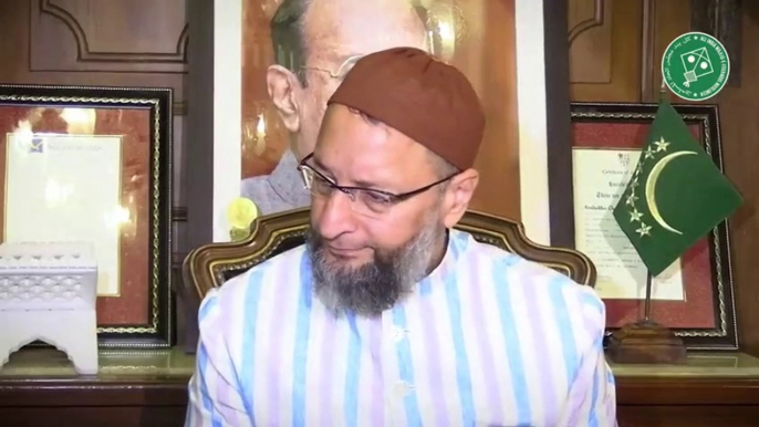 Barrister Asaduddin Owaisi addressed a paess conference on FIR in Moradabad for Namaz in home, Assam’s Madrasa issue, Bengaluru Meat Ban on Ganesh Chaturthi