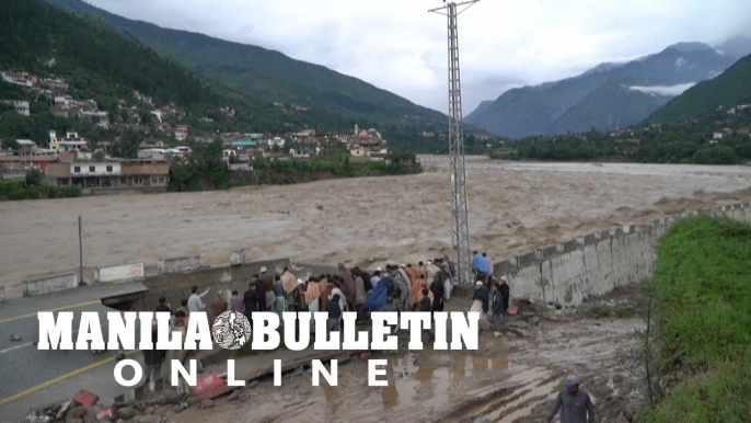 Pakistan floods: Buildings and roads damaged in Khyber-Pakhtunkhwa