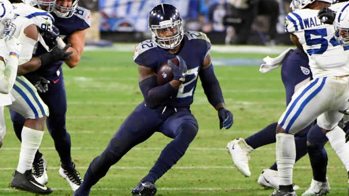 NFL Futures: RB Derrick Henry Total Rushing Yards Over 1300.5