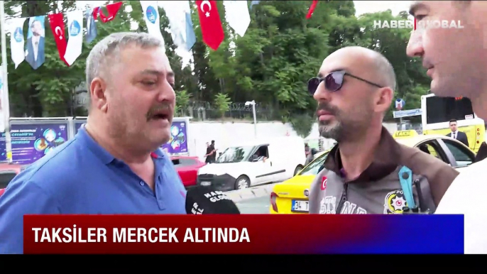 Ceza yiyen taksici ne diyeceğini şaşırdı: Bir dakika abi, ben seni çok seviyorum...