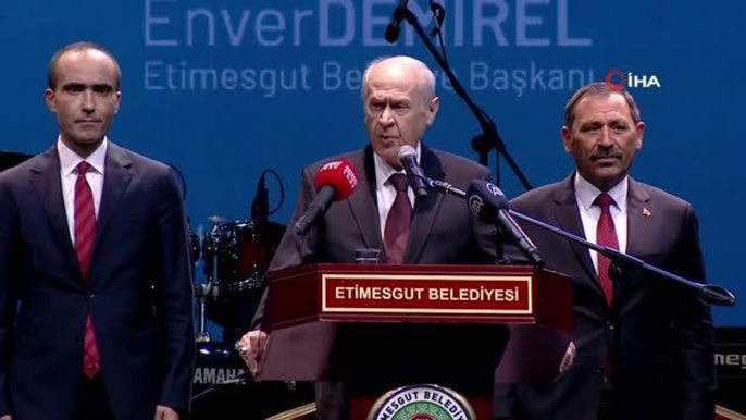 MHP Lideri Bahçeli, 24. Uluslararası Anadolu Günleri Kültür ve Sanat Festivali'nde açıklamalarda bulundu