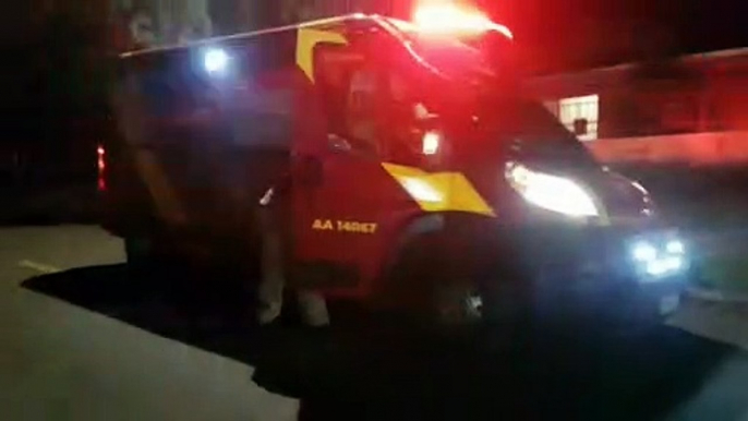 Motorista atinge motociclista e foge sem prestar socorro, no Bairro Brasília