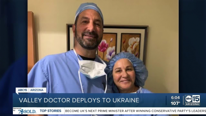 Valley doctor deploys to Ukraine