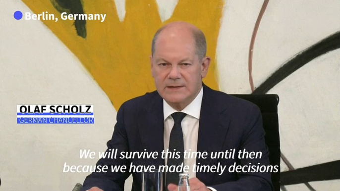 Despite energy crisis, Germany 'will get through winter': Scholz