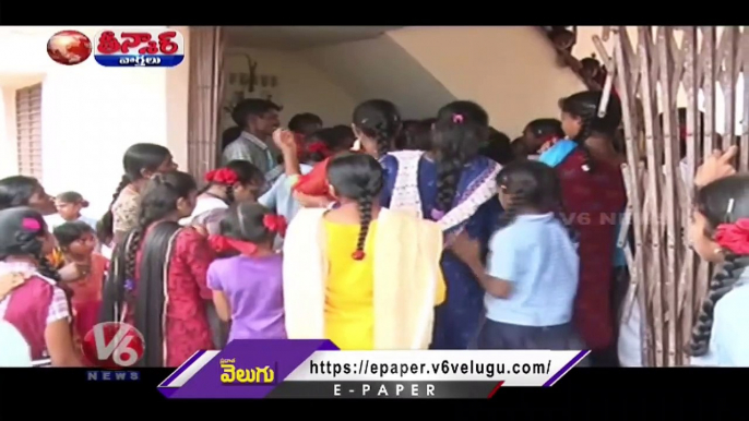 Students Fall Sick In St Gurukul Hostel Over Food Poisoning | Warangal | V6 Teenmaar