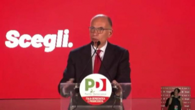 Elezioni, Letta: chi vuole fermare destre può solo votare per noi