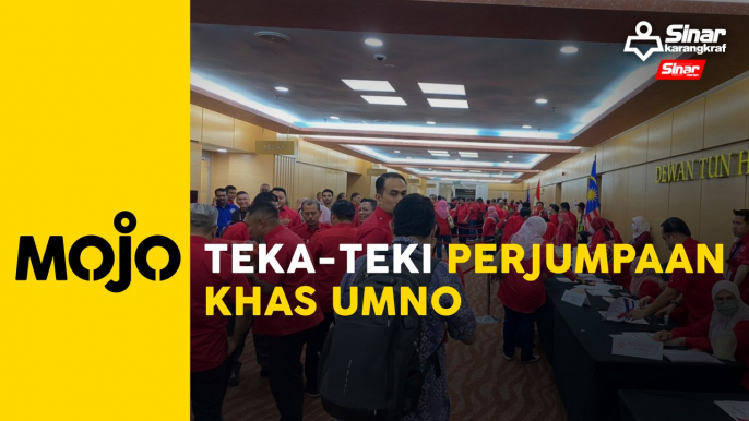 Perjumpaan khas UMNO: Ahmad Maslan kunci mulut