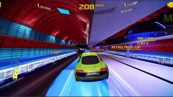 ASPHALT 8   AIRBORNE SEASON 1 In MUNICH SUBWAY    Audi R8 e-tron Car  SINGLE PLAYER  PC Game