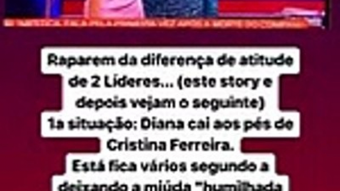 Os gestos de Cristina Ferreira e Daniel Oliveira esmiuçados ao pormenor: “Reparem na diferença”