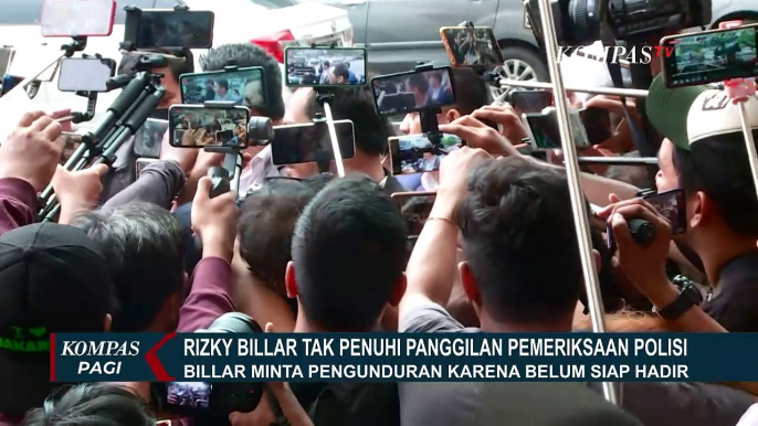 Rizky Billar Minta Penjadwalan Ulang Pemeriksaan , Kuasa Hukum: Billar Belum Siap Hadir!