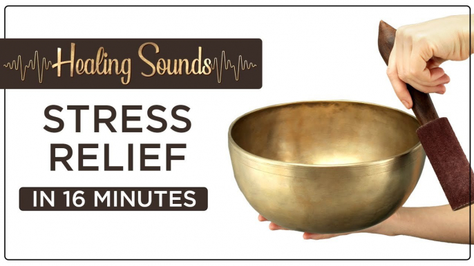 Relaxing Music For Stress Relief | Sound Healing With Crystal Bowls | Sound Bath