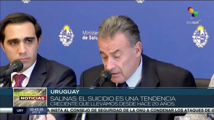 Autoridades de salud reportan un aumento en porcentaje de suicidios en Uruguay