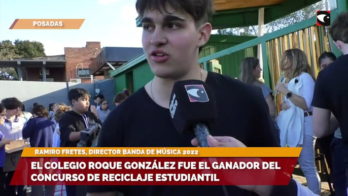 El colegio Roque González fue el ganador del concurso de reciclaje estudiantil