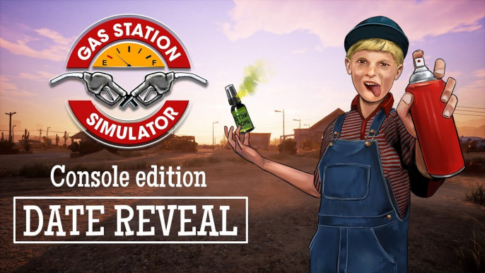 Gas Station Simulator | Official Console Edition | Date Reveal Trailer