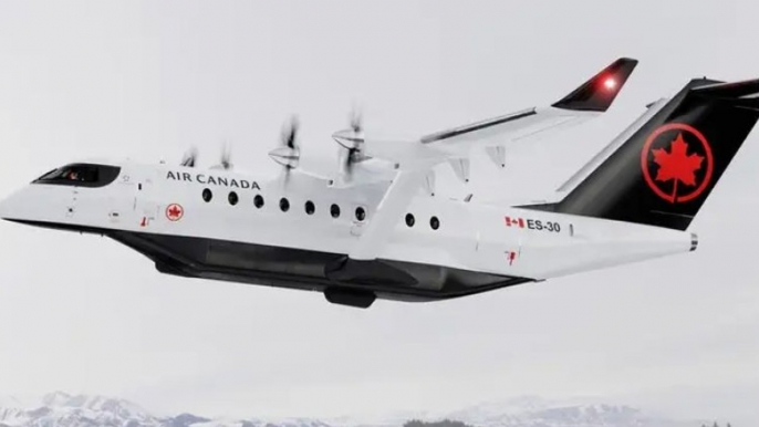 Air Canada : la compagnie aérienne commande 30 avions électriques qui peuvent parcourir jusqu'à 500 km