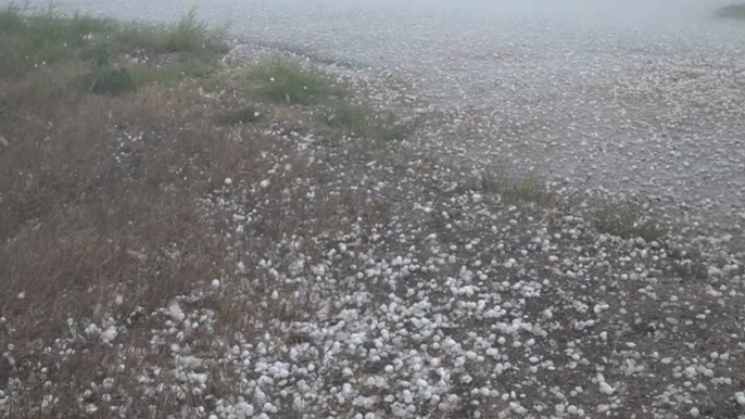 Hail and damaging winds in Nebraska as severe storms strike the Plains