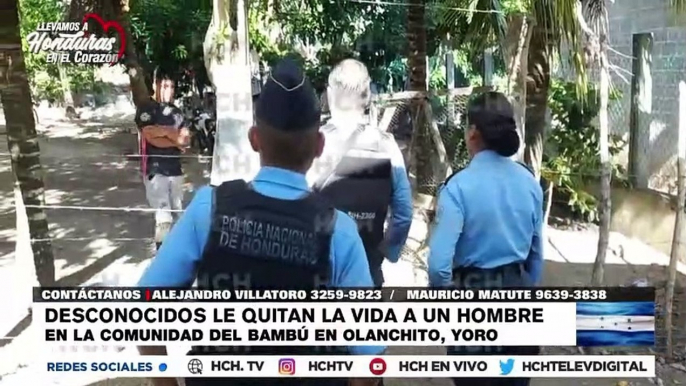 #HCHOlanchito | De varios balazos ultiman a hombre en sector El Bambú