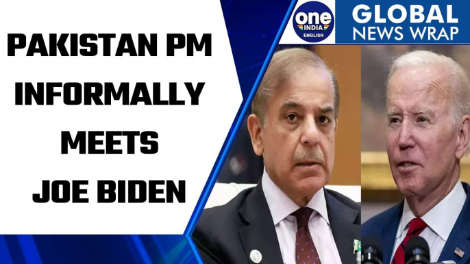 Pakistan PM Shehbaz Sharif informally meets US President Joe Biden | Oneindia News*International