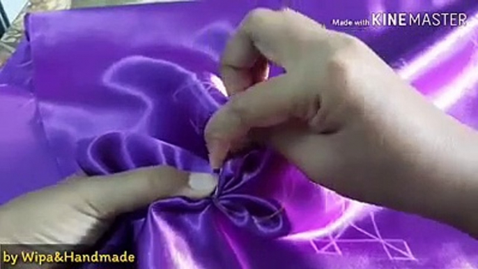 how to make pillow covers design with hand stitches /DIY Decorating ideas | Smocked Pillow Cover design / How to sew flower pattern - Canadian smocking cushion / Easy diy decorating ideas/Smocked pillow cover / dress girl