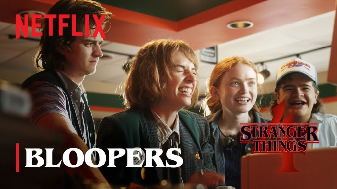Stranger Things| Season 4 Bloopers - Netflix
