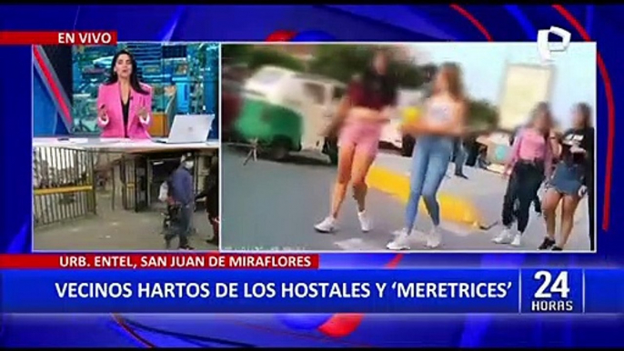 SJM: vecinos denuncian incremento de “Meretrices” y hostales