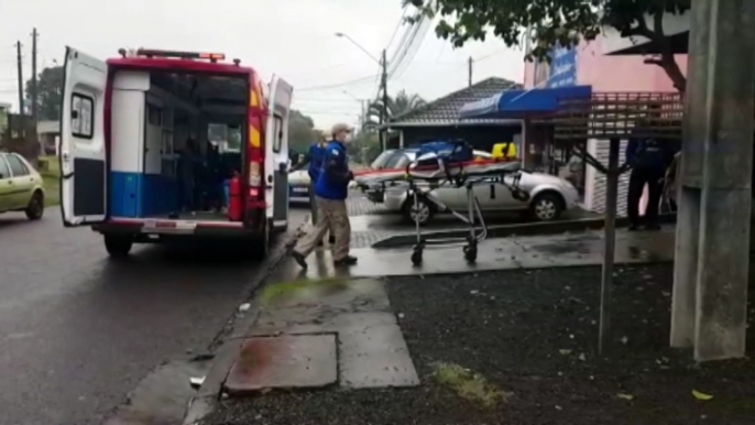 Idosa de 80 anos sofre fratura no nariz após cair em residência no Bairro Santo Onofre