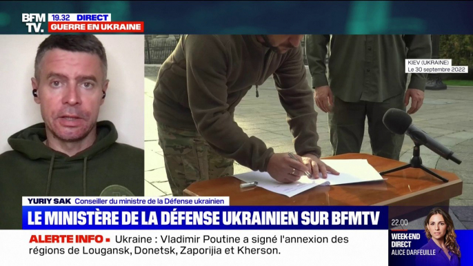 "Nous pensons avoir toutes les chances" d'adhérer à l'Otan, affirme un conseiller du ministre de la Défense ukrainien