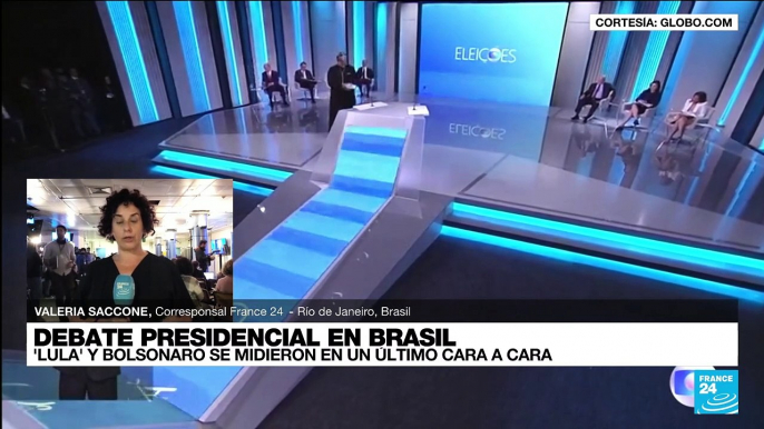 Informe desde Río: muchas acusaciones y pocas propuestas en el debate final entre Lula y Bolsonaro