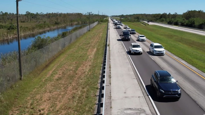 Heavy traffic on I-75 as evacuees return home