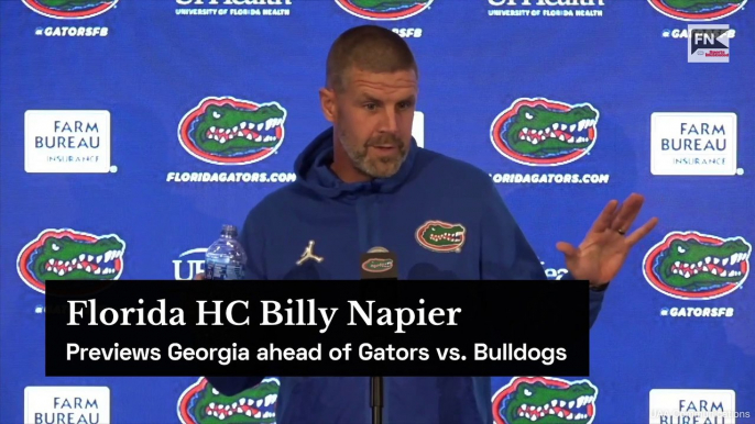 Florida HC Billy Napier Previews Georgia Ahead of Gators vs. Bulldogs